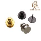 タックピン ピンバッジ タイタック 板付き 1個 内径10mm アクセサリー パーツ ハンドメイド 材料 金具 装飾 ビジネス スーツ