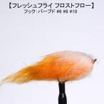 サーモンフライ フレッシュフライ フロストフロー (#6 #8 #10) フライ  完成品フライ ルアー 釣り 川 渓流 管理 エリア