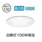 オーデリック 軒下用ベースダウン OD261777R Φ100 白熱灯100W相当 昼白色 高演色 工事必要