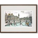 絵画 ビュッフェ シテ島 シルクスクリーン刷 ( Bernard Buffet ベルナール・ビュッフェ )