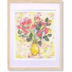 絵画  タニア ショート・ロッシーニフリージア  インテリア  花  フラワー  アート