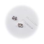  прямой палка серьги металлические принадлежности (10 комплект )