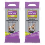  super Skull pi- medium Blend ( серый ) 454g [2 шт. комплект ]/ полимерная масса для моделирования полимер k Ray Sculpeypo преобразование фигурка структура форма 