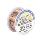 【アーティスティックワイヤー】 ローズゴールド / ピンク 18 20 22 24 26 28 30 ゲージ 手芸 ビーズ ワイヤークラフト ワイヤーアート