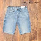 【期間限定ポイント5倍】春夏 AMERICAN EAGLE デニム ハーフパンツ 3131-7467 ストレッチ◎ ダメージ加工 ショーツ メンズ