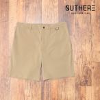 【期間限定ポイント5倍】春夏 OUTHERE イージー ハーフパンツ EOTM201AE42 MECHANICAL STRETCH 快適 無地 スポーティー メンズ アウトヒア