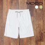 【期間限定ポイント5倍】春夏 MOCO イージー ハーフパンツ 7221340 吸水速乾 UVカット パイル 無地 リラックス ゴルフ 楽ちん 日本製 メンズ モコ