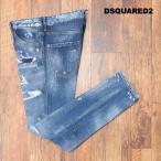 【期間限定ポイント5倍】DSQUARED2 美脚デニムパンツ S71LB0914 COOL GUY JEAN ダメージ パッチワーク イタリア製 ワイルド メンズ ディースクエアード