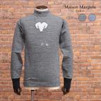 ショッピングマルジェラ 【期間限定ポイント15倍】【アウトレット】Maison Margiela モックネック カットソー S30GC0734 ダメージ加工 ヒツジ刺繍 イタリア製 マルジェラ 長袖 メンズ