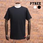 【期間限定ポイント5倍】PYREX 丸首Tシャツ 21EPC42302 ジャージー伸縮 バックプリント パイレックス 半袖 イタリア製 メンズ ヴァージル アブロ