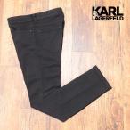 【期間限定ポイント5倍】KARL LAGERFELD 美脚デニム パンツ 265840 541862 ストレッチ 無地 定番 カール ラガーフェルド メンズ モード