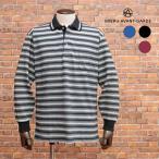 [ время ограничено отметка 15 раз ][ outlet ]MIERU рубашка-поло Kiyoshi .kanoko... эластичность окантовка . карман mi L длинный рукав местного производства бренд джентльмен artfish