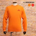 【期間限定ポイント5倍】J.LINDEBERG クルーネック ニット 071-18312 ロゴ ジャカード ライトウェイト ゴルフ ジェイリンドバーグ
