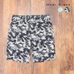 【アウトレット】Heal Creek イージーショートパンツ  トロピカル ストレッチ 接触冷感 ゴルフウェア 紳士 ヒールクリーク