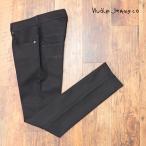 【期間限定ポイント15倍】Nudie Jeans 美脚デニムパンツ THIN FINN 112303 DRY COLD BLACK シンプル 定番 無地 イタリア製 メンズ ヌーディー ジーンズ
