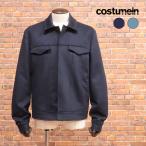 【期間限定ポイント10倍】24秋冬 costumein イタリア製ブルゾン DANI ウール カシミヤ混メルトン 無地 ワーク調 コストメイン メンズ インポート
