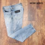 【期間限定ポイント5倍】ANTONY MORATO デニムパンツ ダメージ加工 スリムフィット アンクル丈 ロック ストリート 30代 40代 50代 アントニーモラート