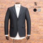 ショッピングドット 【期間限定P11倍 閉店SALE】24秋冬 TETE HOMME ロイカ トリコットジャケット 1024533021 抜群の伸縮性 ドット風プリント 楽ちん メンズ 日本ブランド