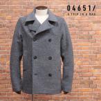 【期間限定ポイント5倍】24秋冬 04651/A TRIP IN A BAG ピーコート 7820.006 THE CABAN ウール混 圧縮ニット 無地 クラシック メンズ 30代 40代