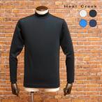 ショッピング冷感 インナー 秋冬 Heal Creek 長袖ハイネックシャツ 001-29913 日本製 インナー 吸水速乾 UVカット 透け防止 接触冷感 ロゴ ゴルフ