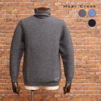 ショッピングポイント10倍 【期間限定ポイント10倍】秋冬 Heal Creek ハイネックニット 001-19111  ホールガーメント ウール ロゴ刺繍 ゴルフ メンズ 紳士 ヒールクリーク