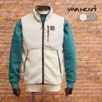 ショッピングハート 【期間限定ポイント10倍】秋冬 VIVA HEART ベスト 011-49070  シープボア ダブルジップ ゴルフ 30代 40代 50代 メンズ 紳士 ビバハート