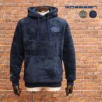 【期間限定ポイント10倍】秋冬 Rosasen ダブルフェイス ボア パーカー 044-39011 ロゴ ワッペン 防寒 暖か おしゃれ ゴルフウェア メンズ 紳士 ロサーセン