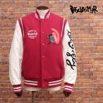 秋冬 DISCLAIMER 中綿スタジャン スタジアムジャンパー ロゴ ワッペン 刺繍 ストリート インポート メンズ ディスクライマー