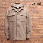 【期間限定ポイント10倍】25AW GAUDI オーバーシャツジャケット C521GU35009  フェイクレイヤード フード付き 今季 メンズ 紳士 ガウディ