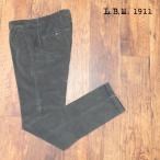 【期間限定ポイント10倍】秋冬 L.B.M.1911 美脚パンツ コーデュロイ伸縮 ガーメントダイ イタリア製 エルビーエム1911 メンズ 30代 40代