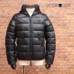 【期間限定ポイント5倍】秋冬 HYDROGEN レザー ダウンジャケット AB190 DOWN JA 高級 ラグジュアリー ハイドロゲン ABライン イタリア製 メンズ 訳あり