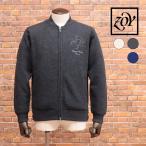 ショッピング防寒 【期間限定ポイント10倍】秋冬 ZOY ニットブルゾン 071424730  ウール エアシャット裏地付き 防寒 防風 ジャケット ゴルフウェア メンズ 紳士 ゾーイ