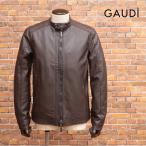 【期間限定ポイント10倍】秋冬 GAUDI ライダース ブルゾン C421GU38003 エコレザー 中綿 防寒 ワイルド ガウディ アウター メンズ