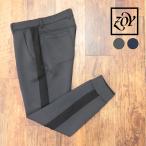 ショッピングゴルフウェア メンズ 【期間限定ポイント10倍】秋冬 ZOY パンツ 071414410  ダンボールニット ドローストリング付き サイドライン ロゴ刺繍 ゴルフウェア メンズ ゾーイ