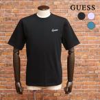 ショッピング半袖トップス プリント ロゴ 【期間限定P11倍 閉店SALE】GUESS 半袖Tシャツ NM2K0571 TCジャージー バックプリント ロゴ トップス カットソー おしゃれ メンズ インポート ゲス
