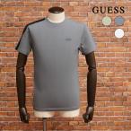 【期間限定ポイント11倍】GUESS 半袖Tシャツ NM2K4531 配色切替 アシンメトリー コットン ストレッチ トップス カットソー おしゃれ メンズ ゲス