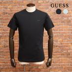 【期間限定P15倍 閉店SALE】GUESS 半袖Tシャツ NM2K4532 ストレッチ Sorona Agile ポリエステル ロゴトリミング トップス カットソー メンズ インポート ゲス