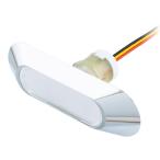 JET LED フラット マーカー ユーロ スタイル 《 Kai 》 楕円型 2WAY ホワイト / アンバー ダブルファンクション 12/24V 502380