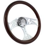 ショッピングforever BRC オールウッド ハンドル フォーエバーシャープ シンディー 380Φ 6穴 AW512FS FOREVER Sharp トラック 2トン ステアリング