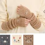 SALE  アームウォーマー　ネコ　　　　　　　レディースファッション　ファッション小物 　アームカバー 　アームウォーマー　　猫　ねこ　ネコ