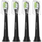  Philips Sonicare заменяемая щетка электрический зубная щетка соответствует Philips Sonicare бриллиант clean Mini модель 4 шт. входит Ora licca сменный заменяемая щетка черный 