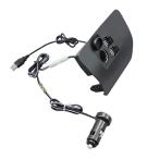 ショッピングiPod ヤック 30系 プリウス専用 フロントコンソール電源BOXX トヨタ 車種専用設計 ぴったりフィット SYP1