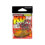 KATSUICHI キロフックワイド ワーム25 NSブラック #1/0 デコイ 82343 カツイチ