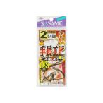 ささめ針 手長エビ4連しもり W-606 1.8m 針2号-ハリス0.4号 30687 SASAME