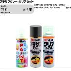 ジャガー 712 サボイグレーM MINIMIX スプレー 260ml 1本 プラサフグレー+クリアセット