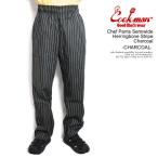  Cook man брюки COOKMAN Chef Pants Semiwide Herringbone Stripe Charcoal -CHARCOAL-shef брюки Semi-wide бесплатная доставка 