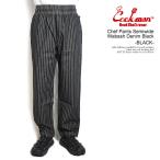  Cook man брюки COOKMAN Chef Pants Semiwide Wabash Denim Black -BLACK- мужской shef брюки Semi-wide легкий брюки 
