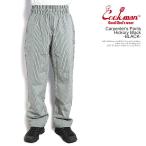  Cook man брюки COOKMAN Carpenter's Pants Hickory Black -BLACK- мужской ковровое покрытие nta-z брюки shef брюки легкий брюки 