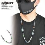 SALE セール DOUBLE STEAL ダブルスティール ネックレス FLOWER CHAIN NECKLACE メンズ おしゃれ