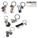 ダブルスティール キーホルダー DOUBLE STEAL Key holder メンズ キーリング オリジナルチャーム ストリート